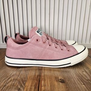 Converse Chuck Taylor Madison Womens Size 10 Pink Suede Sneakers Shoes A08715C